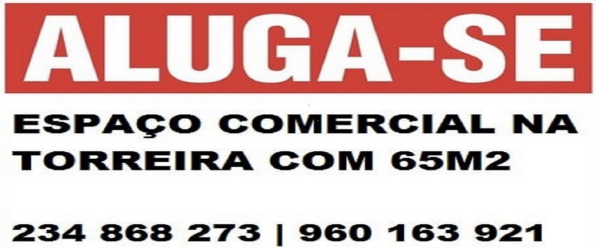ALUGA-SE ESPAÇO COMERCIAL